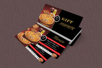design gift voucher, card, coupon and gift certificate