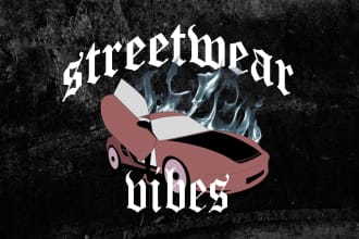 make tshirt design in streetwear and hypebeast style