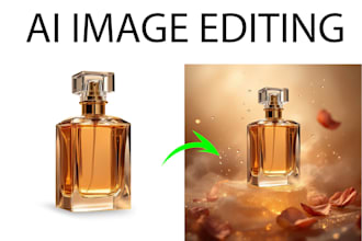 do ai image editing or product image retouching