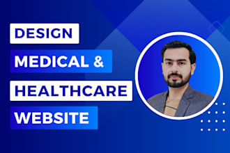 create medical or healthcare wordpress website design