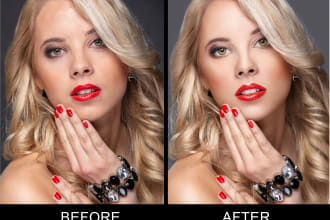 do portrait retouching and photo editing