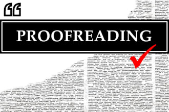 proofread and edit your text