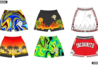 create mesh short streetwear brand