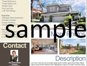 create A Professional Real Estate Flyer
