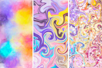 create seamless marble print and pattern