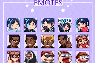 customizable emotes for you