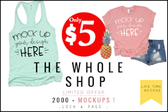 provide the best selling tshirt mockup bundle of the year
