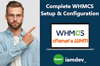 do any task of whmcs and whole setup