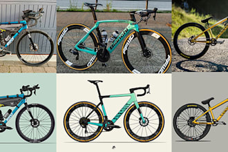 draw vector illustration of your bike in any type