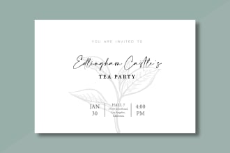 design your birthday wedding anniversary etc invitation