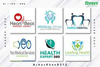 design a unique medical pharmacy healthcare dental wellness logo