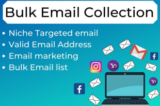 do verified bulk email collection and email verification for email marketing