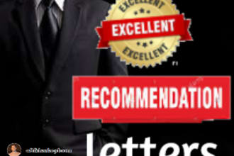 edit your recommendation letter for university admission