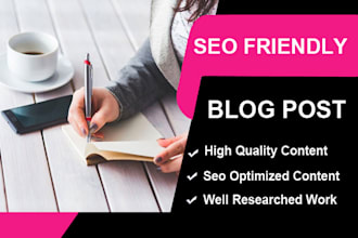 write seo friendly blog post for shopify store or website