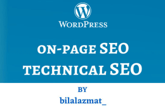 do advanced on page SEO optimization for website ranking