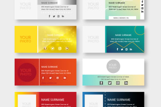 create professional clickable email signature in html