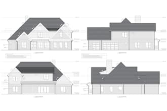 create your 2d elevations or sections in autocad 2d