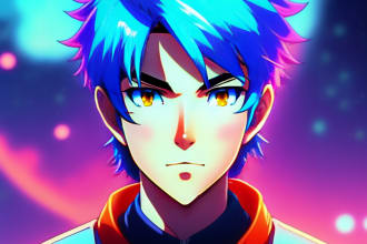 design illustration  anime or manga
