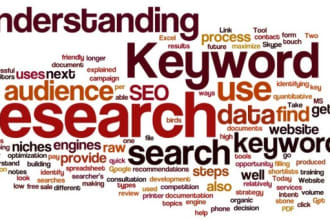 be provide 60 keywords for your website key word research