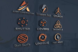 create professional business logo design with copyrights
