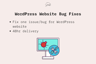 fix wordpress issues and bugs