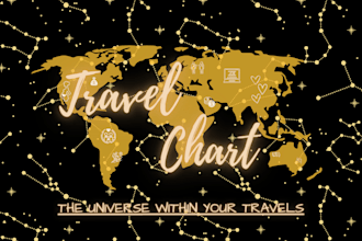 analyze your travel chart with astrocartography
