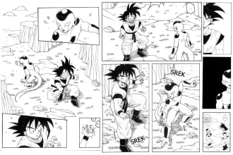 draw in shonen manga style