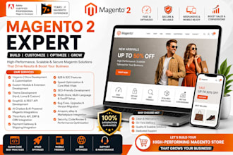 provide fully magento 1 and magento 2 solution