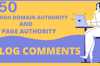 do 150 high and page authority dofollow blog comments