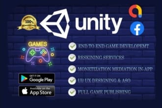 develop a professional unity3d VR game