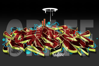 draw a cool unique graffiti for you