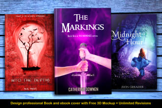 design amazing ebook and kdp book cover