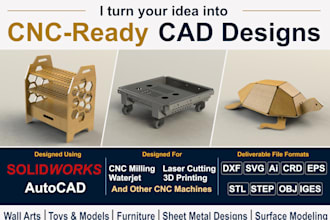 design dxf files for cnc cutting machines