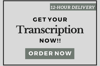 be your full time transcriber and provide audio and video transcription service