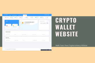 make crypto wallet website for you