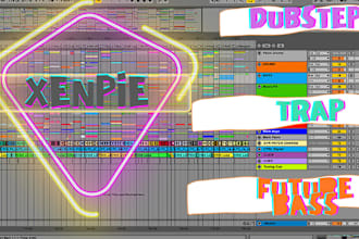 be your music producer for dubstep, trap, future bass track