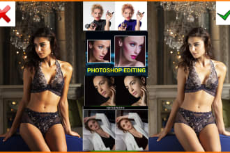 photo retouching, beauty airbrushing and enhancement services