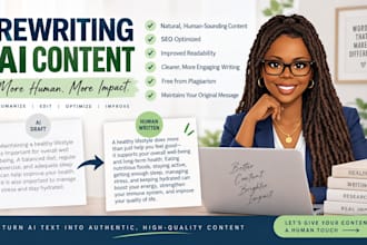 rewrite your ai articles or posts for SEO
