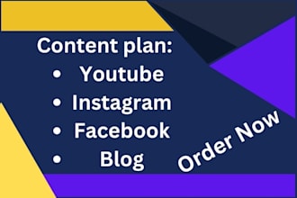 create fresh content plan for your blog