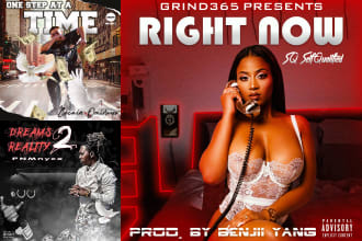 design an album, mixtape, ep, single cover