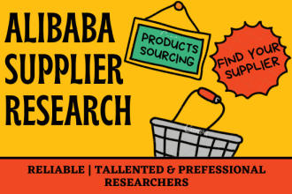 be your assistant for sourcing alibaba suppliers