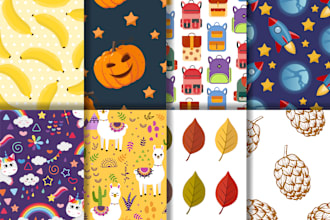 design seamless pattern for fabric print