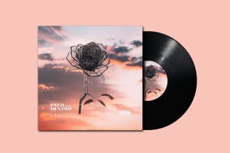 design unique album cover or single cover art