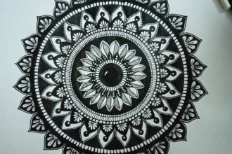 do high quality hand made mandalas or mandala arts for you
