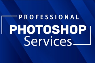 do photoshop work , clipping path, background remove