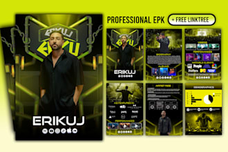 do artist epk, media kit, press kit, speaker kit, one sheet