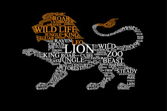 do word cloud art and typography t shirt design