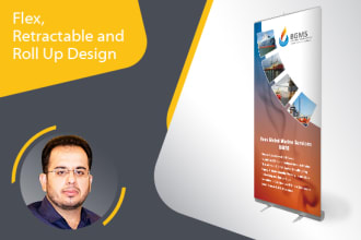 design amazing flex, roll up, and retractable banners