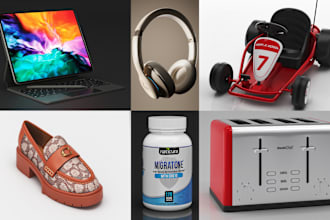 hq 3d product modeling and HQ photorealistic 3d product rendering