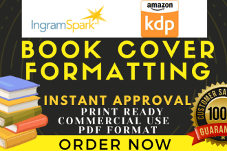 format your amazon kdp and ingramspark book covers